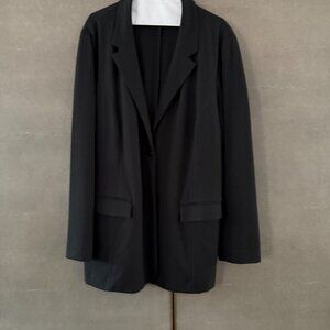 Long JJill stretch three button jacket